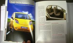 2008 Tata Motors Geneva Auto Show Press Kit Nano Indica Safari DICOR 2.2 Xenon