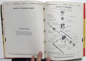1952 DeSoto Fire Dome 8 Passenger Car Parts List Book S-17 Mopar Original