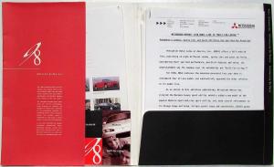 1998 Mitsubishi Motors Full Line Media Information Press Kit - 3000GT Montero