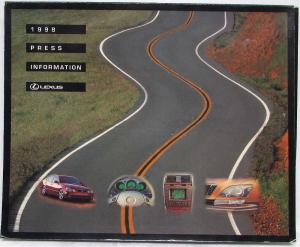 1998 Lexus Media Information Press Kit - GS LS SC ES LX