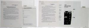 1998 Lexus Media Information Press Kit - GS LS SC ES LX