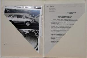 1999 Lexus RX 300 Media Information Press Kit