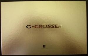 2007 Citroen C-Crosser Press Kit Geneva Auto Show New Model Release SUV Diesel