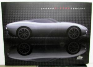 2000 Jaguar F-Type Concept Car Press Kit Detroit Auto Show Roadster Rare!