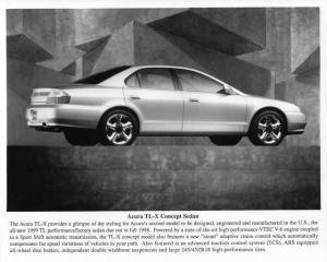 1998 Acura TL-X Performance Luxury Sedan Concept Car Press Photo 0175