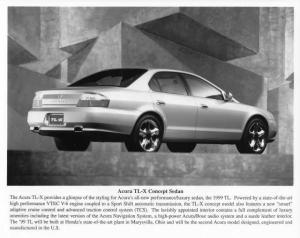 1998 Acura TL-X Performance Luxury Sedan Concept Car Press Photo 0176