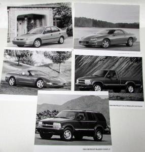 1998 Chevrolet Passenger Car and Truck Media Information Press Kit