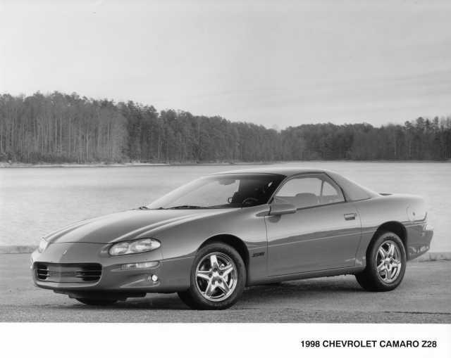 1998 Chevrolet Camaro Z28 Press Photo 0571