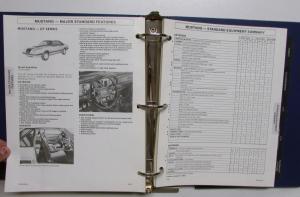 1983 Ford Car Facts Book EXP Escort Mustang LTD Crown Victoria