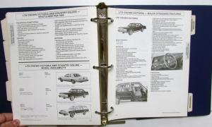 1983 Ford Car Facts Book EXP Escort Mustang LTD Crown Victoria