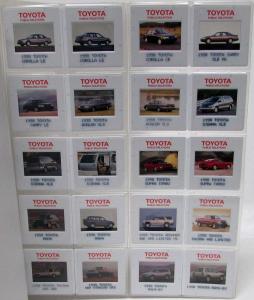 1998 Toyota Media Information Press Kit - Camry Corolla Land Cruiser T100 Tacoma