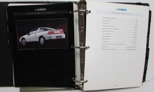 1993 Plymouth Product Information Sundance Acclaim Colt Laser Voyager