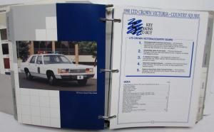 1990 Ford Salesperson Source Book Thunderbird Mustang F-Series Ranger Bronco