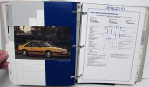 1990 Ford Salesperson Source Book Thunderbird Mustang F-Series Ranger Bronco