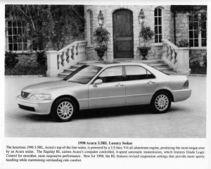 1998 Acura 3.5RL Luxury Sedan Press Photo 0178