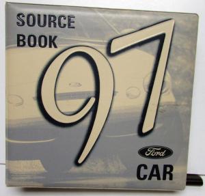 1997 Ford Car Source Book Aspire Escort Probe MustangThunderbird Crown Victoria