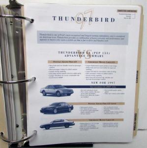 1997 Ford Car Source Book Aspire Escort Probe MustangThunderbird Crown Victoria