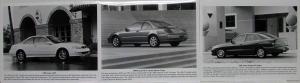 1998 Acura Full Line Media Information Press Kit - NSX RL TL CL Integra SLX