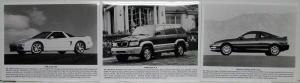 1998 Acura Full Line Media Information Press Kit - NSX RL TL CL Integra SLX