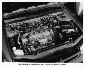 1998 Nissan Altima DOHC 2.4L 4-Cylinder Engine Press Photo 0055