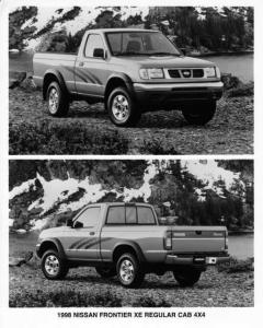 1998 Nissan Frontier XE Regular Cab 4x4 Pickup Press Photo 0065