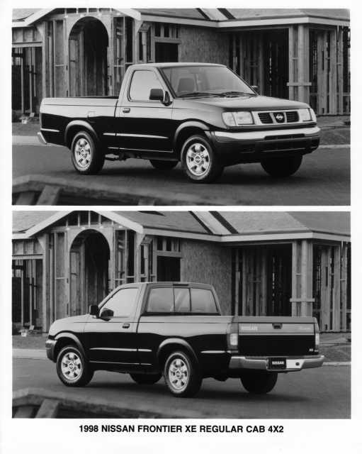 1998 Nissan Frontier XE Regular Cab 4x2 Pickup Press Photo 0066