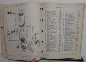 1937 thru 1953 Mopar Dealer Car Parts List Book Chrysler Dodge Plymouth DeSoto