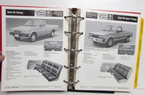 1986 Dodge Truck Book Ram Van Pickups 2WD 4WD Ramcharger Wagon Van