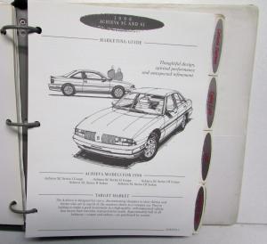 1996 Oldsmobile Sales Handbook Achieva Ciera Cutlass Eighty Eight LSS Shilouette