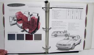 1996 Oldsmobile Sales Handbook Achieva Ciera Cutlass Eighty Eight LSS Shilouette