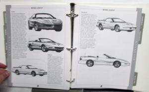 1995 Pontiac Advance Fleet Book Sunfire Grand Am Firebird Grand Prix Bonneville