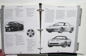 1995 Pontiac Advance Fleet Book Sunfire Grand Am Firebird Grand Prix Bonneville