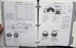 1995 Pontiac Advance Fleet Book Sunfire Grand Am Firebird Grand Prix Bonneville