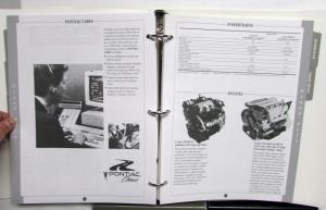 1995 Pontiac Advance Fleet Book Sunfire Grand Am Firebird Grand Prix Bonneville