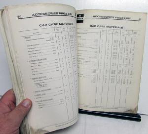 1973 Mopar Dealer Accessories Catalog Chrysler Dodge Plymouth Charger Challenger