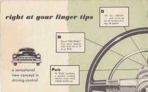 1952 Chevrolet Powerglide Transmission Owners Operators Manual