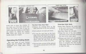 1970 Chevrolet Full Size Cars Owners Manual - Canadian