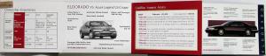 1994 Cadillac Lot of 5 Sales Folders Leaflets
