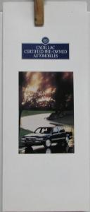 1994 Cadillac Lot of 5 Sales Folders Leaflets