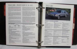 1983 Lincoln Mercury Product Facts Book Marquis Cougar Capri Lynx LN7