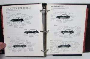 1983 Lincoln Mercury Product Facts Book Marquis Cougar Capri Lynx LN7