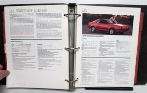 1983 Lincoln Mercury Product Facts Book Marquis Cougar Capri Lynx LN7