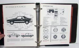 1983 Lincoln Mercury Product Facts Book Marquis Cougar Capri Lynx LN7