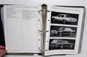 1987 Ford Fleet Buyers Guide Car Light Truck Thunderbird Musting Bronco F-Series