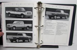 1987 Ford Fleet Buyers Guide Car Light Truck Thunderbird Musting Bronco F-Series
