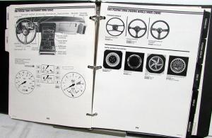 1984 Pontiac Merchandiser Guide Fiero 1000 2000 Phoenix Firebird Parisienne