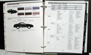 1984 Pontiac Merchandiser Guide Fiero 1000 2000 Phoenix Firebird Parisienne