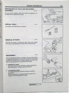 1993 Mitsubishi Precis Service Shop Repair Manual - 2 Volume Set