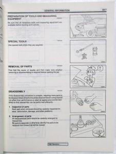 1994 Mitsubishi Precis Service Shop Repair Manual - 2 Volume Set