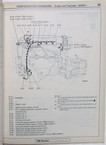 1992-1996 Mitsubishi Diamante Service Shop Repair Manual - 2 Volume Set